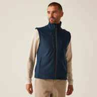 Kurtki i kamizelki sportowe męskie - Kamizelka softshell z recyklingu Honestly Made Regatta Professional Granatowy, Rozmiar: 3XL - miniaturka - grafika 1