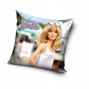 POSZEWKA na poduszkę BARBIE 40x40 cm - Poszewki na poduszki - miniaturka - grafika 1