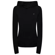 Bluzy damskie - Dare 2b Damska bluza z kapturem Agleam Hoodie czarny czarny L - miniaturka - grafika 1