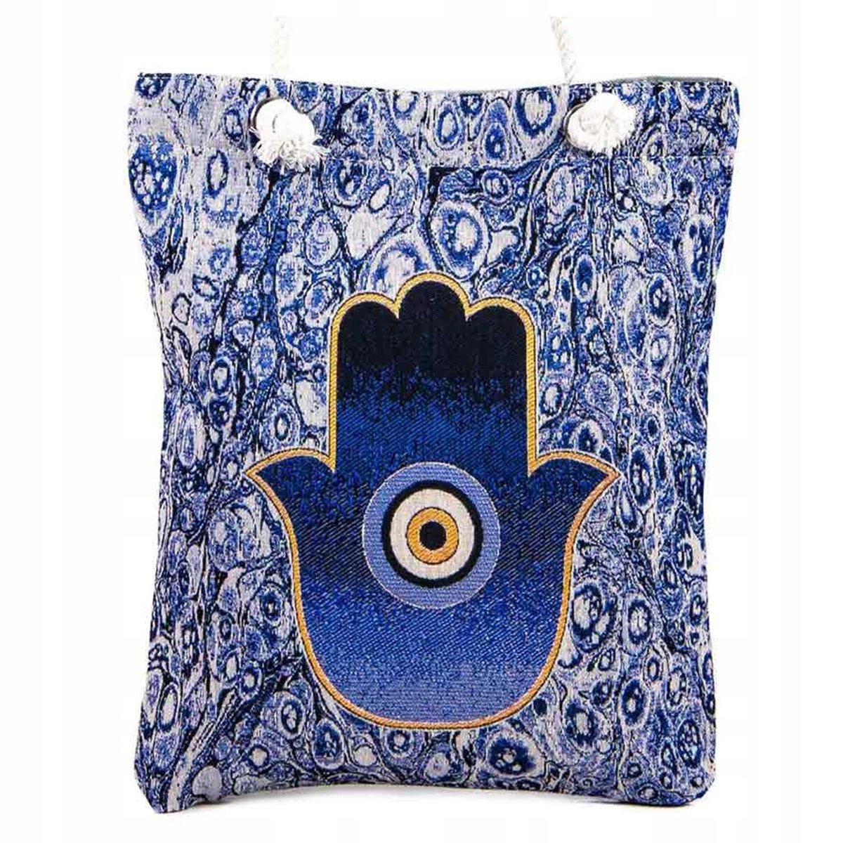 Torebka Torba Damska Shopper Turecka Gobelinowa Orientalna Z Okiem Proroka