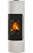 Piece wolnostojące - ABX piec kominkowy Verona - Biały - miniaturka - grafika 1