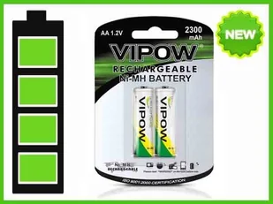 BAT0032 Baterie NI-MH AA 2300mAh 2szt - Ładowarki i akumulatory - miniaturka - grafika 1