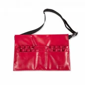 Pędzle do makijażu - Inglot Pas na pędzle syntetyczny Red - miniaturka - grafika 1