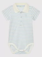 Body dla niemowląt - United Colors Of Benetton Body dziecięce 32TDMB113 Niebieski Regular Fit - miniaturka - grafika 1