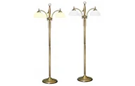 Lampy stojące - Lampa podłogowa z mosiądzu C-P3 - miniaturka - grafika 1