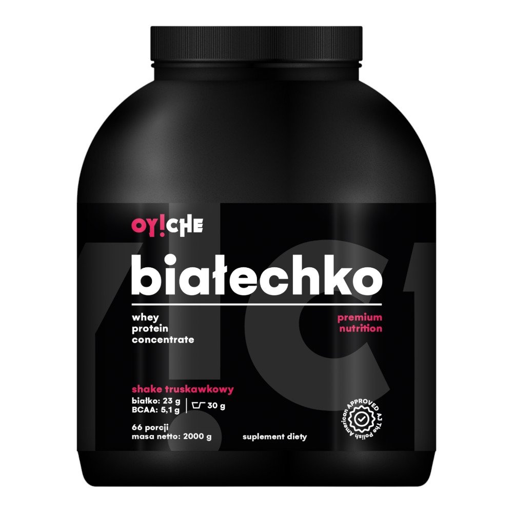 Białechko Shake truskawkowy Proszek do rozpuszczania, 2000 g