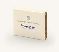 Naboje i atramenty - Naboje Graf von Faber-Castell Royal Blue 6szt. - miniaturka - grafika 1