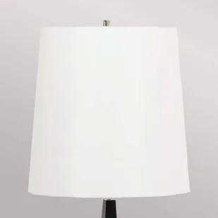 Elstead Lampa stojąca Ascent, czarna, biały klosz - Lampy stojące - miniaturka - grafika 1
