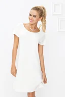 Piżamy damskie - HALKA FLORA (kolor granat, rozmiar 2xl) - miniaturka - grafika 1