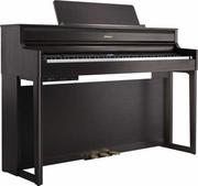 Instrumenty klawiszowe - Roland HP 704 DR pianino cyfrowe kolor palisander - miniaturka - grafika 1