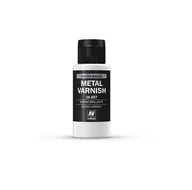 Kolejki i akcesoria - Vallejo Metal Varnish 60 ml. Gloss, lakier metaliczny, błyszczący Vallejo 26657 - miniaturka - grafika 1