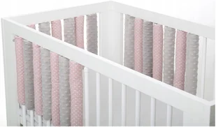 Babymam ochraniacz modułowy do łóżeczka minky 20el - Ochraniacze do łóżeczka - miniaturka - grafika 1