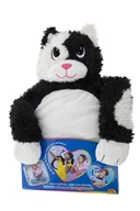 Maskotki i pluszaki - Little Big Hugs - plusz relaksujący 60 cm - Biało-Czarny Kot  (NEW) - miniaturka - grafika 1