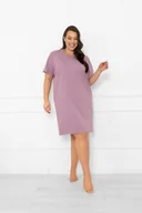 Piżamy damskie - Koszula nocna damska krótki rękaw Ksara - Italian Fashion - miniaturka - grafika 1