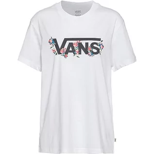 Koszulki i topy damskie - Vans Damska koszulka Rosey BFF, biała, XS, biały, XS - grafika 1