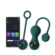 Kulki gejszy - Magic Motion crystal duo smart kegel vibrator with weight set - Wibrujące kulki gejszy sterowane aplikacją  << DYSKRETNIE   |   DOSTAWA 24h   |  GRATISY - miniaturka - grafika 1