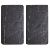 Deski do krojenia - Szklane płyty ochronne na kuchenkę, 2 sztuki, hartowane szkło, Kesper - miniaturka - grafika 1