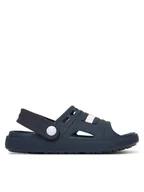 Buty dla chłopców - Tommy Hilfiger Sandały Comfy Sandal T3XF-34401-0083 S Granatowy - miniaturka - grafika 1
