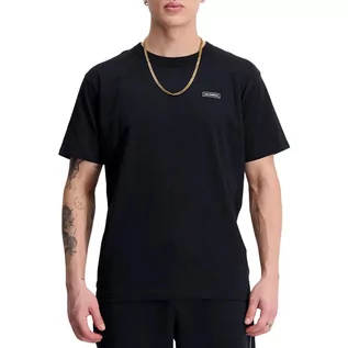 Koszulki sportowe męskie - Koszulka New Balance MT33517BK - czarna - grafika 1