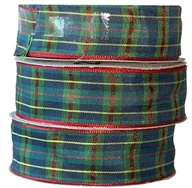 Prace ręczne dla dzieci - Tasiemka Kratka 25 mm ( 22 mb ) 5828 - miniaturka - grafika 1