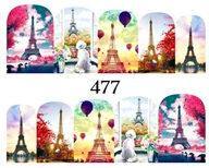 Ozdoby do paznokci - Naklejki wodne na paznokcie - nr 477 - miniaturka - grafika 1