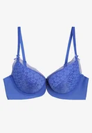 Biustonosze - Granatowy Biustonosz z Drobną Zawieszką Ecrulia - Renee - miniaturka - grafika 1