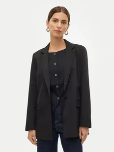Vero Moda Marynarka Nila 10320915 Czarny Slim Fit - Marynarki i żakiety damskie - miniaturka - grafika 1