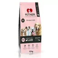 Sucha karma dla psów - Petner Adult Medium Breeds Lamb&Rice 12 kg - miniaturka - grafika 1