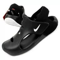 Buty dla dziewczynek - Sandały sportowe Nike Jr DH9465-001 czarne - miniaturka - grafika 1