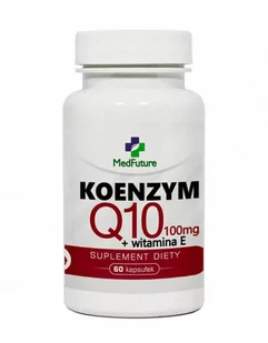 MEDFUTURE Koenzym Q10 + witamina E - 60 kapsułek - Witaminy i minerały - miniaturka - grafika 1