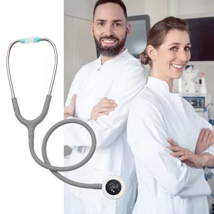 dr Famulus G8 PURE jasnoszary Stetoskop antybakteryjny - Urządzenia medyczne - miniaturka - grafika 4