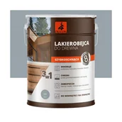 Farby i impregnaty do drewna - Lakierobejca do drewna 5 l Szary Dragon 5903649066343 - miniaturka - grafika 1