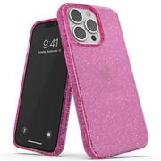Etui i futerały do telefonów - Adidas OR Protective iPhone 13 Pro / 13 6,1" Clear Case Glitter różowy/pink 47121 - miniaturka - grafika 1