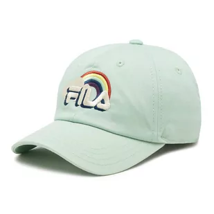 Czapka z daszkiem Fila Butuan Rainbow Kid Dad Cap FCK0015 Silt Green 60026 - Czapki dla dzieci - miniaturka - grafika 1