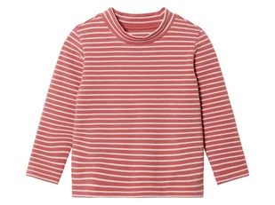 lupilu® Koszulka termiczna dziecięca z długim rękawem, z bawełną (122/128, W paski) - Bluzki dla dziewczynek - miniaturka - grafika 1