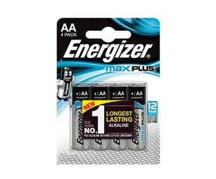 Energizer 4 x bateria alkaliczna MAX Plus LR6/AA blister - Baterie i akcesoria - miniaturka - grafika 1