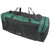 Torby podróżne - Torba Podróżna Średnia CONVEY (PL) CZARNO CIEMNO ZIELONA 62 x 24 x 24 [cm] - miniaturka - grafika 1