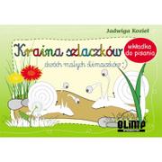 Książki edukacyjne - OLIMP Kraina szlaczków dwóch małych ślimaczków - Jadwiga Kozieł - miniaturka - grafika 1