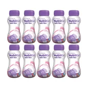 Dania dla dzieci - Zestaw NutriKid Multi Fibre, preparat odżywczy dla dzieci powyżej 1 roku, smak truskawkowy, 10 x 200 ml - miniaturka - grafika 1