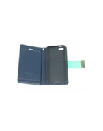 Etui i futerały do telefonów - Etui skórzane Rich iPhone 6 Plus miętowo-granatowe - miniaturka - grafika 1