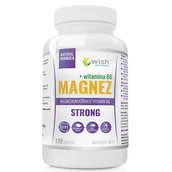 Witaminy i minerały dla sportowców - Wish Magnez Strong+Witamina B6 120tabs - miniaturka - grafika 1