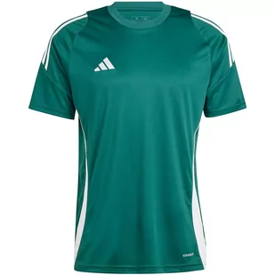 Koszulka męska adidas Tiro 24 Jersey zielona IS1017 M - Koszulki męskie - miniaturka - grafika 1