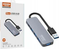 Adaptery i przejściówki - Adapter USB Canyon ADAPTER HOST USB-C SOMOSTEL SMS-BZ09 DEX PD 60W 1XTYP-C 1XUSB 3.0 3XUSB 2.0> - miniaturka - grafika 1