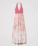 Sukienki - Letnia sukienka Twinset MYFO wielokolorowa - TWINSET - miniaturka - grafika 1