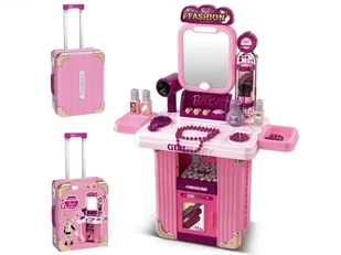 Toaletka 2w1 walizka 62x48x24cm - zabawka - Zabawy w naśladowanie dorosłych - miniaturka - grafika 1