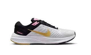 Trampki damskie - Nike Air Zoom Structure 24, Trampki damskie, White Wheat Gold Black Pink Spell, 40 EU - grafika 1