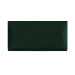 Panel ścienny 30 x 15 cm tapicerowany 3D Wezgłowie w kolorze butelkowej zieleni - Meble modułowe i akcesoria - miniaturka - grafika 1