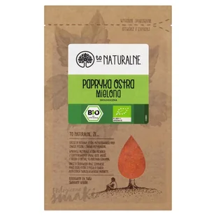 To Naturalne TO NATURALNE PAPRYKA OSTRA MIELONA 15G zakupy dla domu i biura! 36729002 - Przyprawy i zioła sypkie - miniaturka - grafika 1