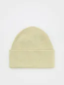 Czapki damskie - Reserved - Czapka beanie z wiskozą - jasnozielony - miniaturka - grafika 1