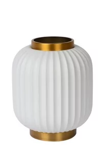 Lucide GOSSE Biała śr. 19,5cm. E14 Lampka stołowa 13535/24/31 13535/24/31 - Lampy stojące - miniaturka - grafika 1